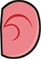 Right Ear of Mr. or Mrs. Potato Head